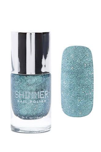Forever21 Sea Green Shimmer Nail Polish