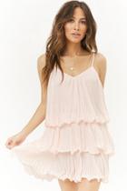 Forever21 Tiered Satin Cami Dress