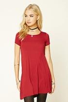 Forever21 Women's  Pleated T-shirt Dress