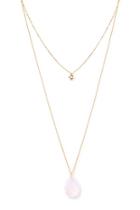Forever21 Layered Faux Gem Necklace