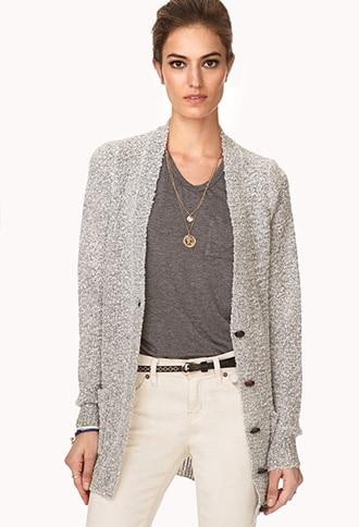 Forever21 Cozy Marled Cardigan
