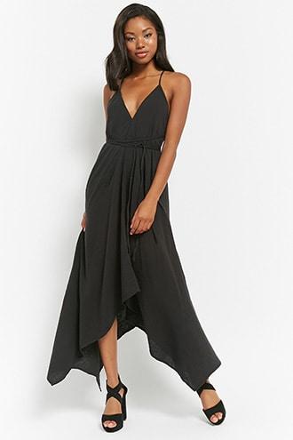 Forever21 Cami Halter Maxi Dress