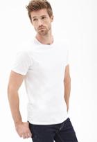 Forever21 Cotton Modal Crew Neck Tee