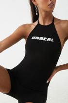Forever21 Unreal Graphic Halter Romper