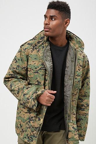 Forever21 Rothco M-65 Camo Jacket