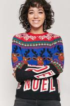 Forever21 Noel Graphic Sweater