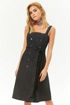 Forever21 Double-breasted Midi Dress