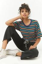 Forever21 Raw-cut Flare Jeans