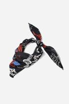 Forever21 Ford Graphic Satin Scarf