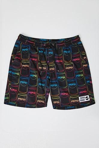 Forever21 Pepsi Print Shorts