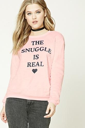 Forever21 The Snuggle Is Real Sweater
