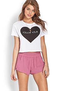 Forever21 Sunny Days Woven Shorts