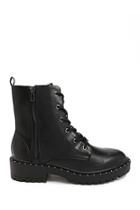 Forever21 Studded Combat Boots