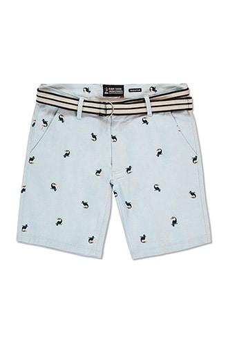 Forever21 Drill Clothing Toucan Bird Print Shorts