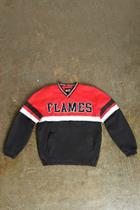 Forever21 Vintage Flames Pullover