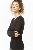 Forever21 Active Ribbed Long-sleeve Tee