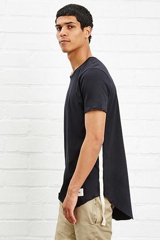21 Men Men's  Black Sdc Side Strap Tee