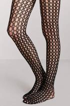 Forever21 Circle Fishnet Tights