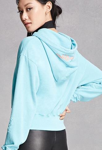 Forever21 Private Academy Graphic Hoodie