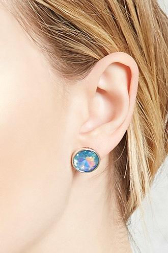 Forever21 Iridescent Stud Earrings