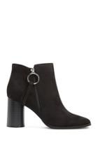 Forever21 Faux Suede Pull-ring Booties