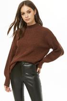 Forever21 Brushed Cutout Sweater
