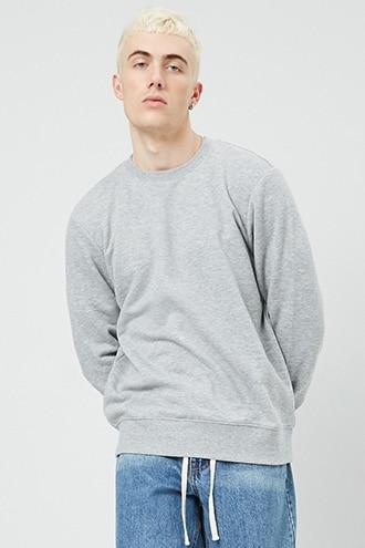 Forever21 Relaxed Fleece Sweatshirt