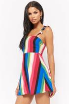 Forever21 Multicolor Striped Mini Dress