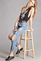 Forever21 Sbicca Leather Mules