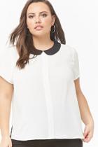 Forever21 Plus Size Peter Pan Collar Top