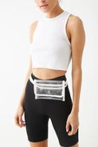 Forever21 Transparent Flap-top Belt Bag