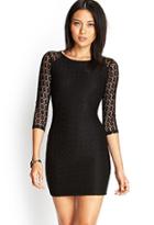 Forever21 Body-conscious Lace Dress