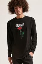 Forever21 Private Rose Graphic Tee
