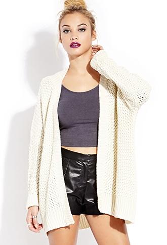 Forever21 Women's  Casual Cool Cardigan