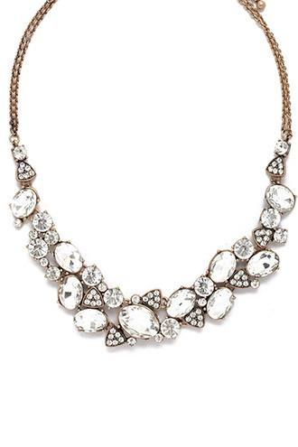 Forever21 Cubic Zirconia Necklace
