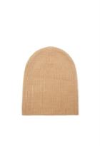 Forever21 Ribbed Fold-over Beanie (camel)