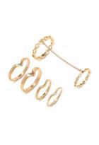 Forever21 Chain-linked Ring Set