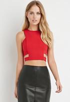 Forever21 Cutout Crop Top