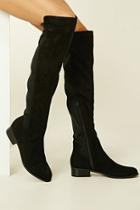 Forever21 Women's  Contrast Over-the-knee Boots