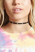 Forever21 Faux Suede Star Studded Choker