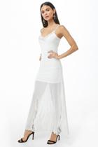 Forever21 Lace Mesh Slip Dress