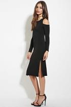 Forever21 Women's  Open-shoulder Dress