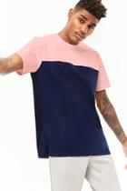 Forever21 Colorblocked Cotton Tee