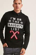 Forever21 Naughty List Holiday Sweater