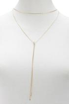 Forever21 Layered Triangle Pendant Necklace