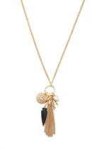 Forever21 Mixed Pendant Longline Necklace