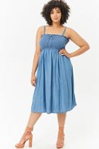 Forever21 Plus Size Chambray Cami Dress