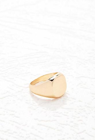 Forever21 Flat-circle Cocktail Ring