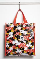 Forever21 Minnie Mouse Shopper Tote (red/multi)