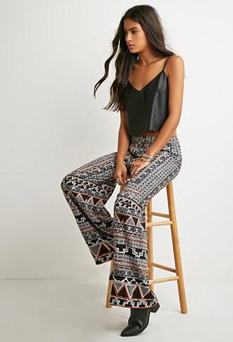 Forever21 Tribal Print Pants